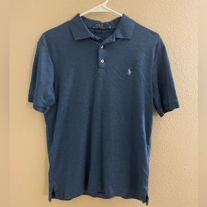 Blue Ralph Lauren Soft Polo Shirt